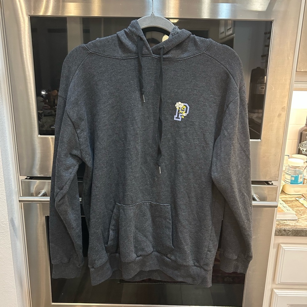 PINK Victoria's Secret Dark Gray Hoodie, XS, GUC